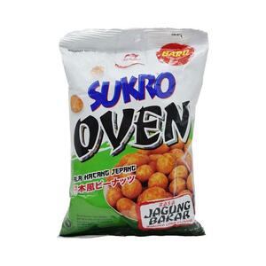 CEK BPOM Sukro Sukro Oven Ala Kacang Jepang Rasa Jagung Bakar