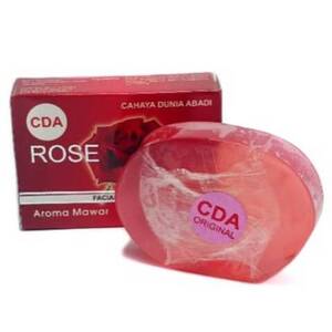 CEK BPOM CDA Facial Soap with Rose scent