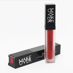 CEK BPOM Make Over Transferproof Matte Lip Cream B05 Fired Up