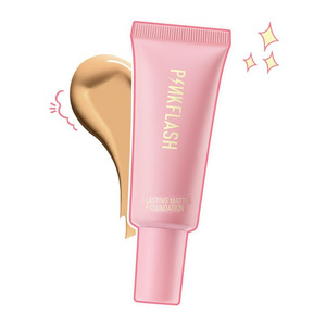 CEK BPOM Pinkflash F03 Lasting Matte Foundation - #5 Tan Walnut