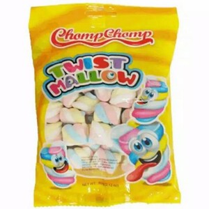 CEK BPOM Chomp Chomp Marshmallow Bentuk Lilit