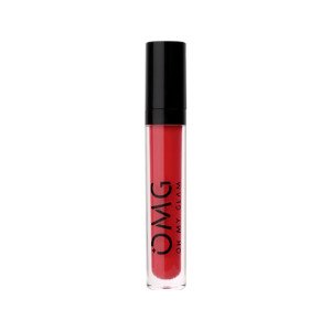 CEK BPOM OMG Oh My Glam Matte Kiss Lip Cream 12 Scarlet