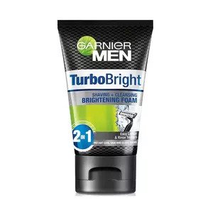 CEK BPOM Garnier Men TurboBright Shaving + Cleansing Brightening Foam