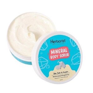 CEK BPOM Herborist Mineral Body Scrub Sea Salt & Kaolin