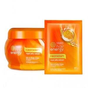 CEK BPOM Makarizo Hair Energy Fibertherapy Hair & Scalp Creambath Royal Jelly Extract