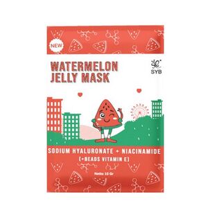 CEK BPOM NEW SYB Watermelon Jelly Mask (Sodium Hyaluronate + Niacinamide)