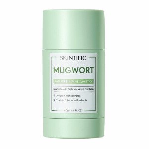 CEK BPOM Skintific Mugwort Acne Clay Stick