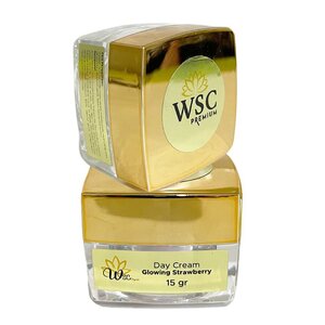 CEK BPOM Wsc Premium Glowing Day Cream with Strawberry Scent