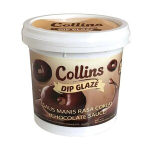 CEK BPOM Collins Cokelat Pasta (Dip Glaze Chocolate)