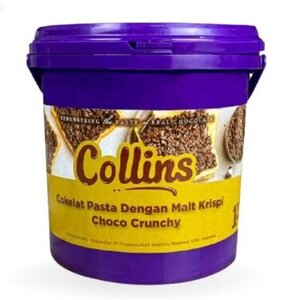 CEK BPOM Collins Cokelat Pasta dengan Malt Krispi (Choco Crunchy)