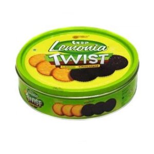 CEK BPOM Lemonia Twist Biskuit Rasa Lemon dan Coklat