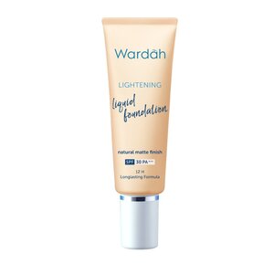 CEK BPOM Wardah Lightening Liquid Foundation 01. Light Beige