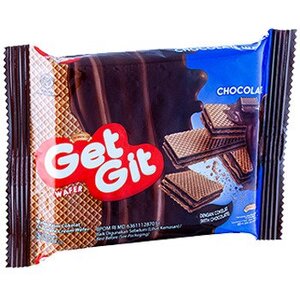 CEK BPOM Get Git Wafer Krim Cokelat