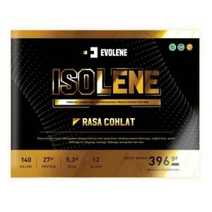 CEK BPOM Isolene Pangan Tambahan Untuk Olahragawan Tinggi Energi Protein Rasa Cokelat