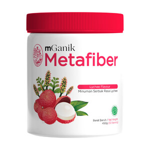 CEK BPOM Metafiber Minuman Serbuk Rasa Leci