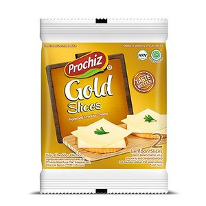 CEK BPOM Prochiz Gold Keju Cheddar Olahan (Slice)