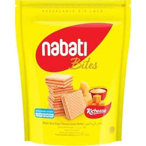 CEK BPOM Richeese Nabati Bites Wafer Krim Keju