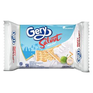 CEK BPOM Gery Saluut Malkist Salut Krim Kelapa Dengan Taburan Kelapa