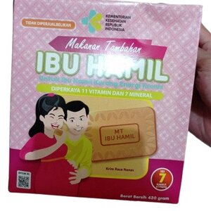 CEK BPOM Ibu Hamil Makanan Tambahan Untuk Ibu Hamil Kurang Energi Kronis (Krim Rasa Strawberry)