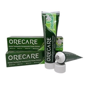 CEK BPOM Orecare Herbal Toothpaste Honeysuckle Flower Extract