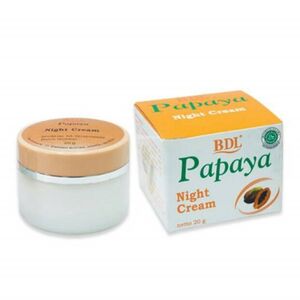 CEK BPOM BDL Papaya Night Cream