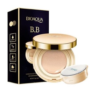 CEK BPOM Bioaqua Hydrating Soft And Flawless Air Cushion BB Cream - Natural Color