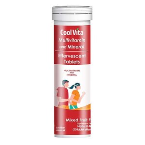 CEK BPOM Cool-Vita Multivitamin and Mineral Effervescent Tablets