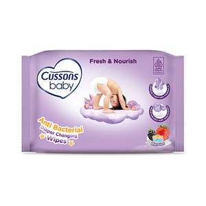 CEK BPOM Cussons Baby Wipes Fresh & Nourish