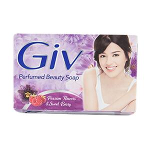 CEK BPOM Giv White Beauty Soap Passion Flowers & Sweet Berry (Ungu)