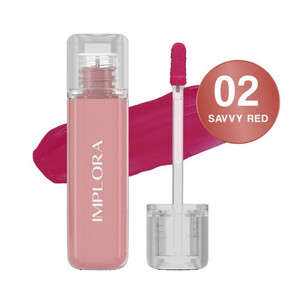 CEK BPOM Implora Jelly Tint 02 Savvy Red