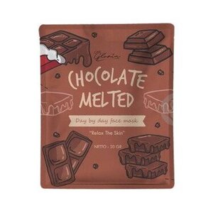 CEK BPOM Lea Gloria Day by Day Face Mask Chocolate Melted