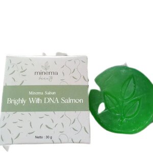 CEK BPOM Minema Beauty Minema Sabun Brighly With Dna Salmon