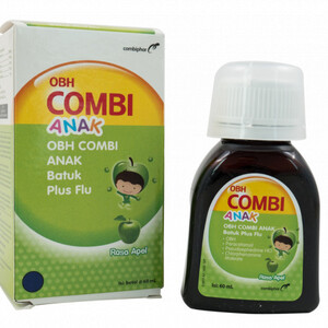 CEK BPOM Obh Combi Anak Batuk Plus Flu Rasa Apel