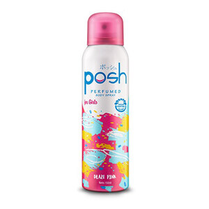 CEK BPOM Posh Perfumed Body Spray For Girls ( Blaze Pink )