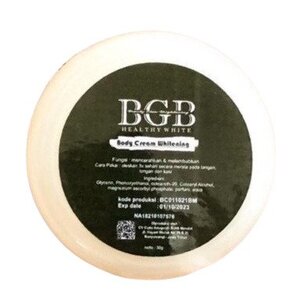 CEK BPOM BGB Body Cream Whitening