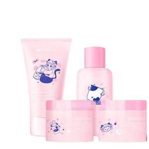 CEK BPOM Bioaqua Milk Niacinamide Glowing & Brightening Set