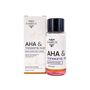 CEK BPOM Fameux Body Brightening Serum with AHA + Tranexamic Acid