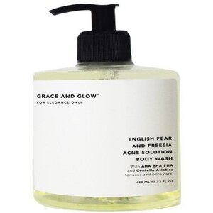 CEK BPOM Grace and Glow English Pear and Freesia Anti Acne Solution Body Wash