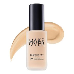 CEK BPOM Make Over Powerstay 24H Weightless Liquid Foundation W22 Warm Ivory