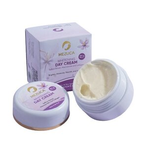 CEK BPOM Mezuca Whitening Day Cream with Saffron Extract, Niacinamide and Collagen + SPF 30 PA+++