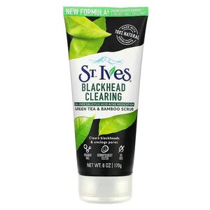 CEK BPOM St. Ives Blackhead Clearing Scrub Green Tea