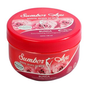 CEK BPOM Sumber Ayu White Body Scrub Bunga