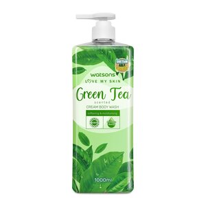 CEK BPOM Watsons Green Tea Scented Cream Body Wash