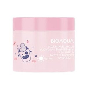 Bioaqua Milk Niacinamide Glowing & Brightening Sun-Shield Daily Sunscreen SPF35 PA+++