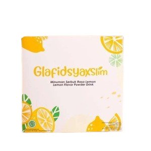 Glafidsyaxslim Minuman Serbuk Rasa Lemon