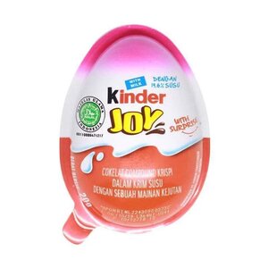 Kinder Joy For Girls Cokelat Imitasi Krispi dalam Krim Susu