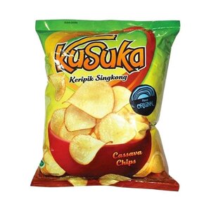 Kusuka Keripik Singkong Rasa Original (Original Cassava Chips)