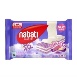 Nabati Wafer Krim Rasa Roti Ubi Ungu Ala Korea