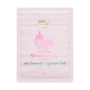 Camille Wash Off Mask Strawberry With Niacinamide & Hyaluronic Acid