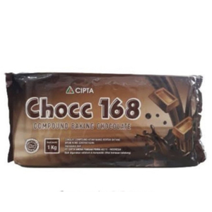 Chocc 168 Cokelat Compound Hitam Manis Bentuk Batang